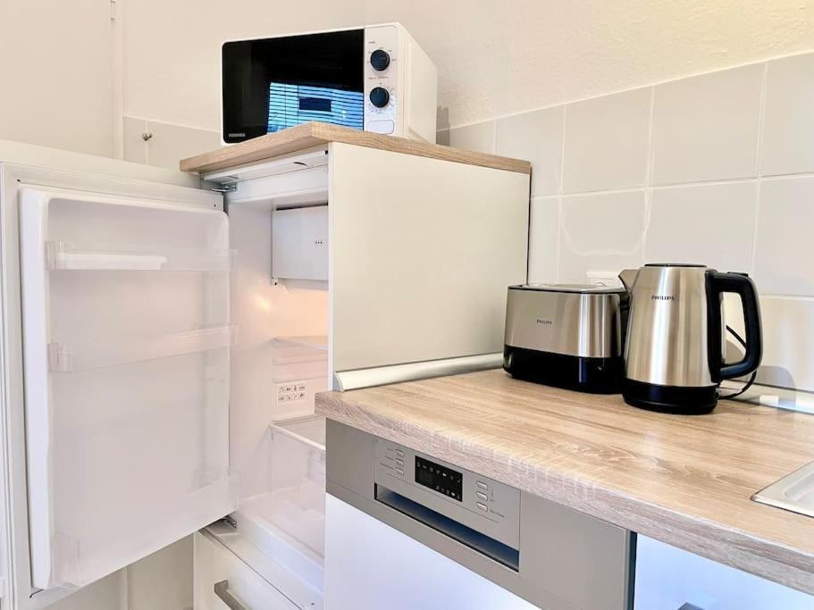 Stadt-Oase - Kostenlos Parken, Ruhig, Kliniken, Gop, Bali-Therme, Boxspringbett Bad Oeynhausen Bagian luar foto